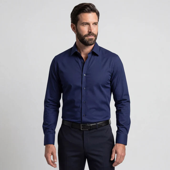 Camisa entallada Antiarrugas