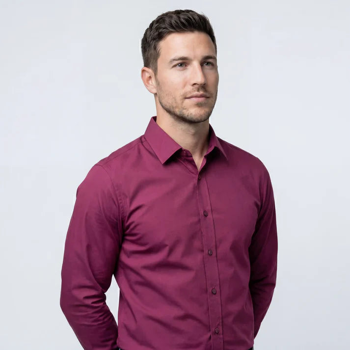 Camisa entallada Antiarrugas