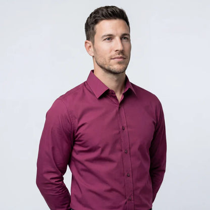 Camisa entallada Antiarrugas